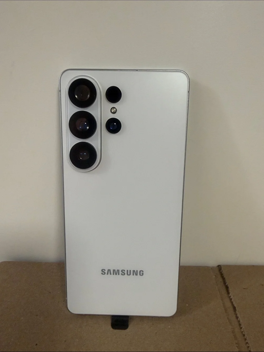 Samsung s26 ultra used White Smartphone Rear Camera Module with Triple Lenses